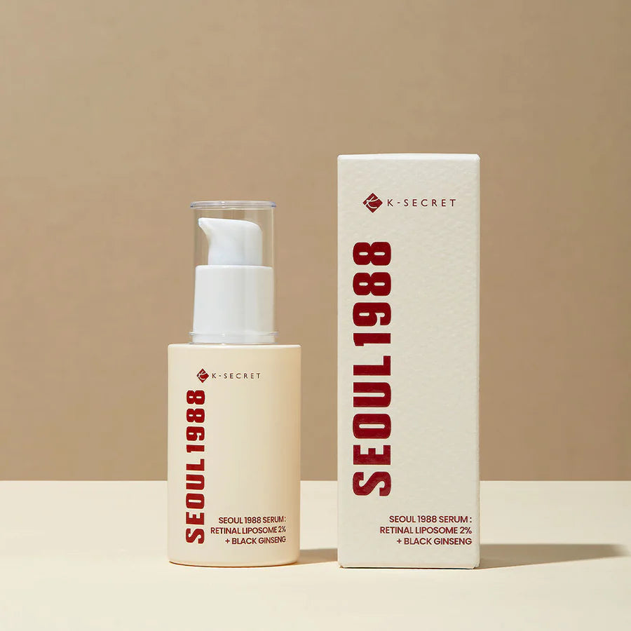 K-SECRET Seoul 1988 Serum: Retinal Liposome 2% + Black Ginseng (30ml)