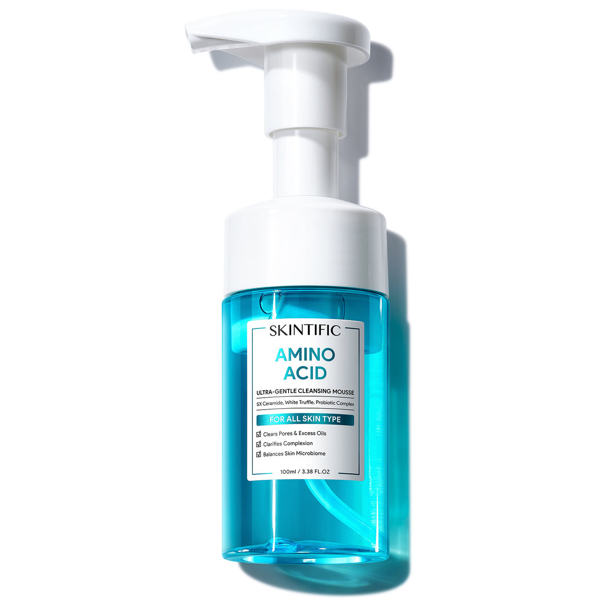 Skintific Amino Acid Ultra-Gentle Cleansing Mousse (100ml)