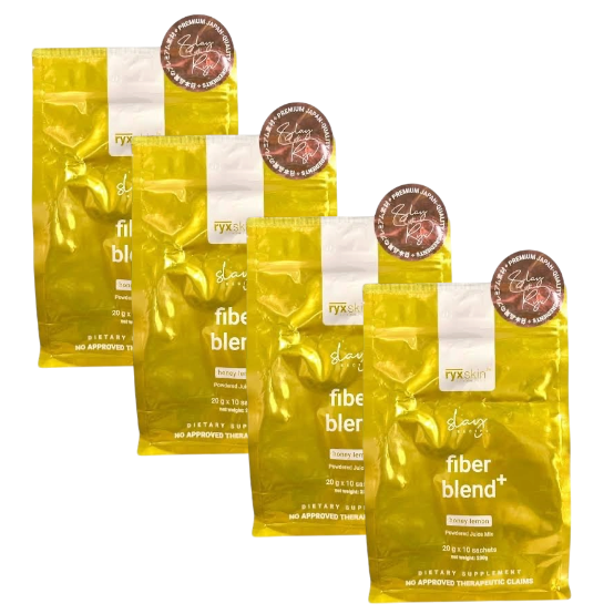 Ryx Skin Fiber Blend + Juice Drink (Bundle of 4)