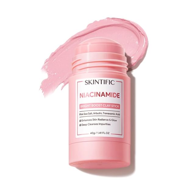 Skintific Niacinamide Bright Boost Clay Stick