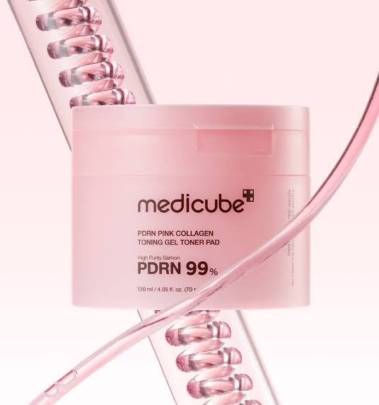 Medicube PDRN Pink Collagen Toning Gel Toner Pad (70pads)