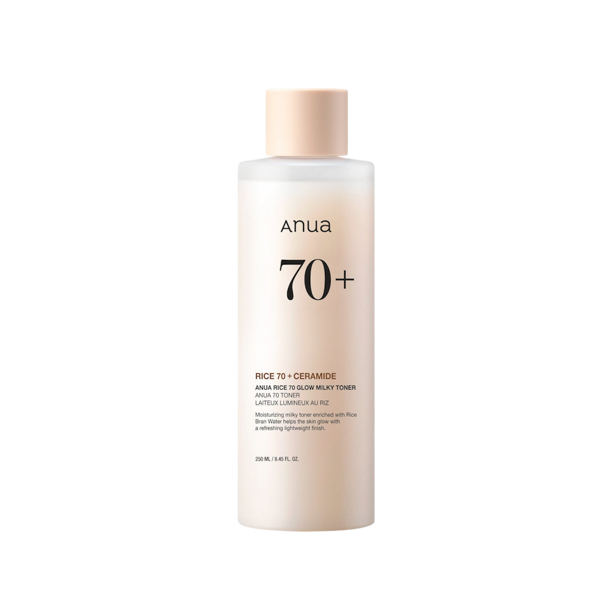 Anua Rice 70 + Ceramide Glow Milky Toner (250ml)
