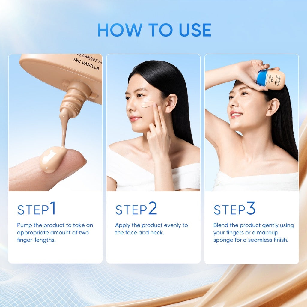 SKINTIFIC All Day Protect Tinted Serum Sunscreen SPF50+ PA++++