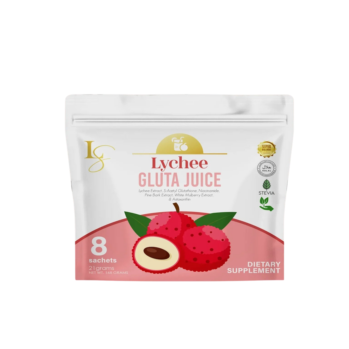 LS Lychee Gluta Juice (8pcs)