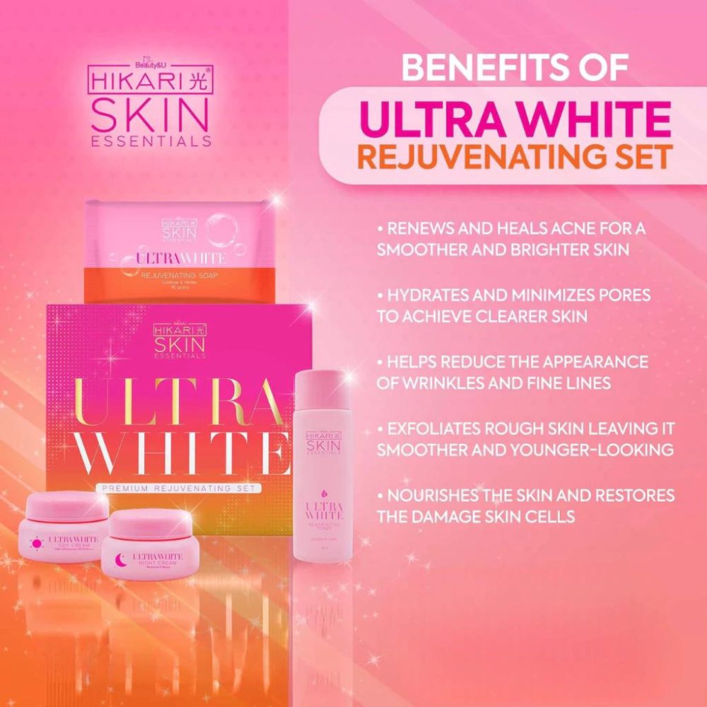 Beauty&U Hikari Ultra White Premium Rejuvinating Set