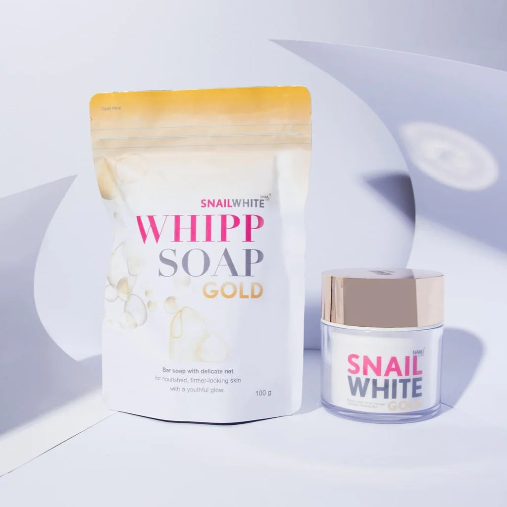 Snail White Whipp Soap Gold (100gm)