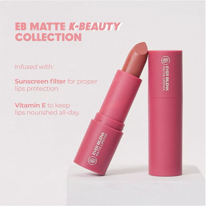 Ever Bilena K-Beauty Matte Lipsticks