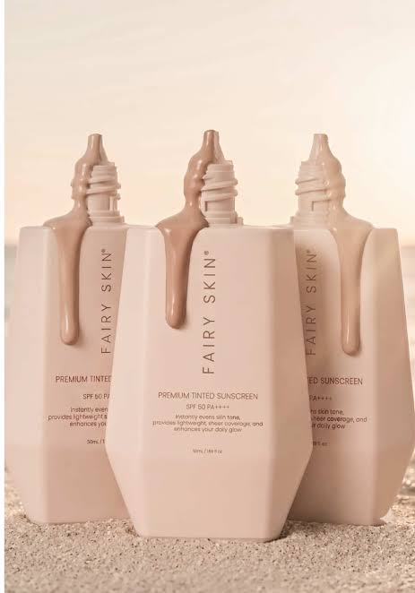 Fairy Skin Premium Tinted 01 Light Sunscreen (50gm)