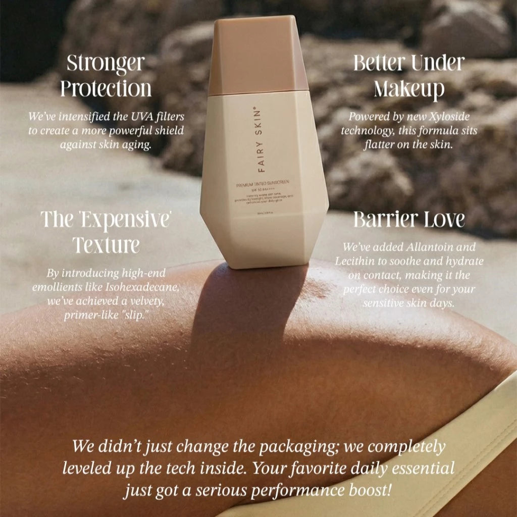 Fairy Skin Premium Tinted 01 Light Sunscreen (50gm)