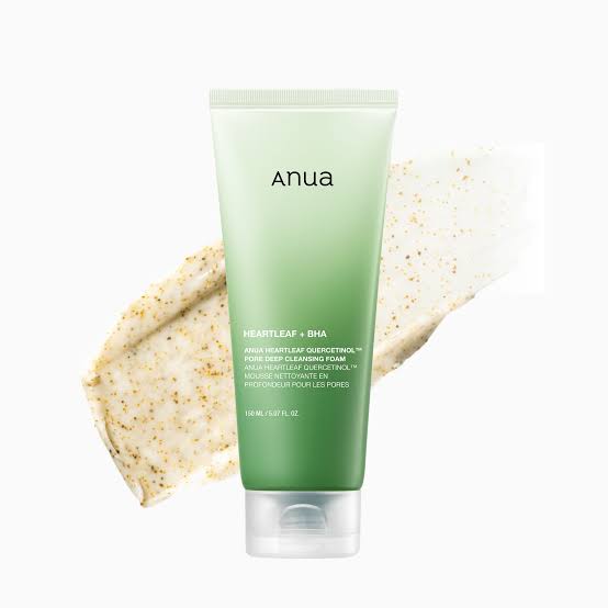 Anua Heartleaf Quercetinol Pore Deep Cleansing Foam (150ml)