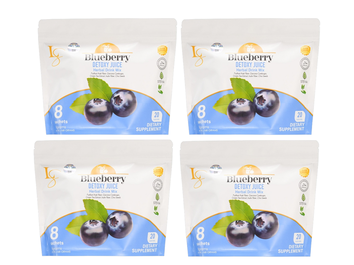LS Blueberry Detoxy Juice (Bundle of 4)