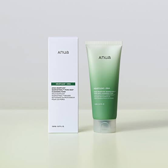 Anua Heartleaf Quercetinol Pore Deep Cleansing Foam (150ml)