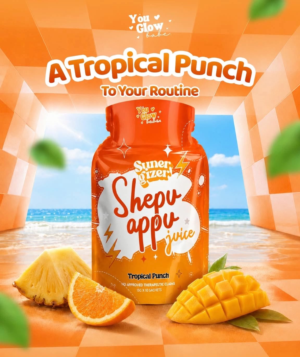 You Glow Babe Sunergizer Shepu Appu Juice Drink