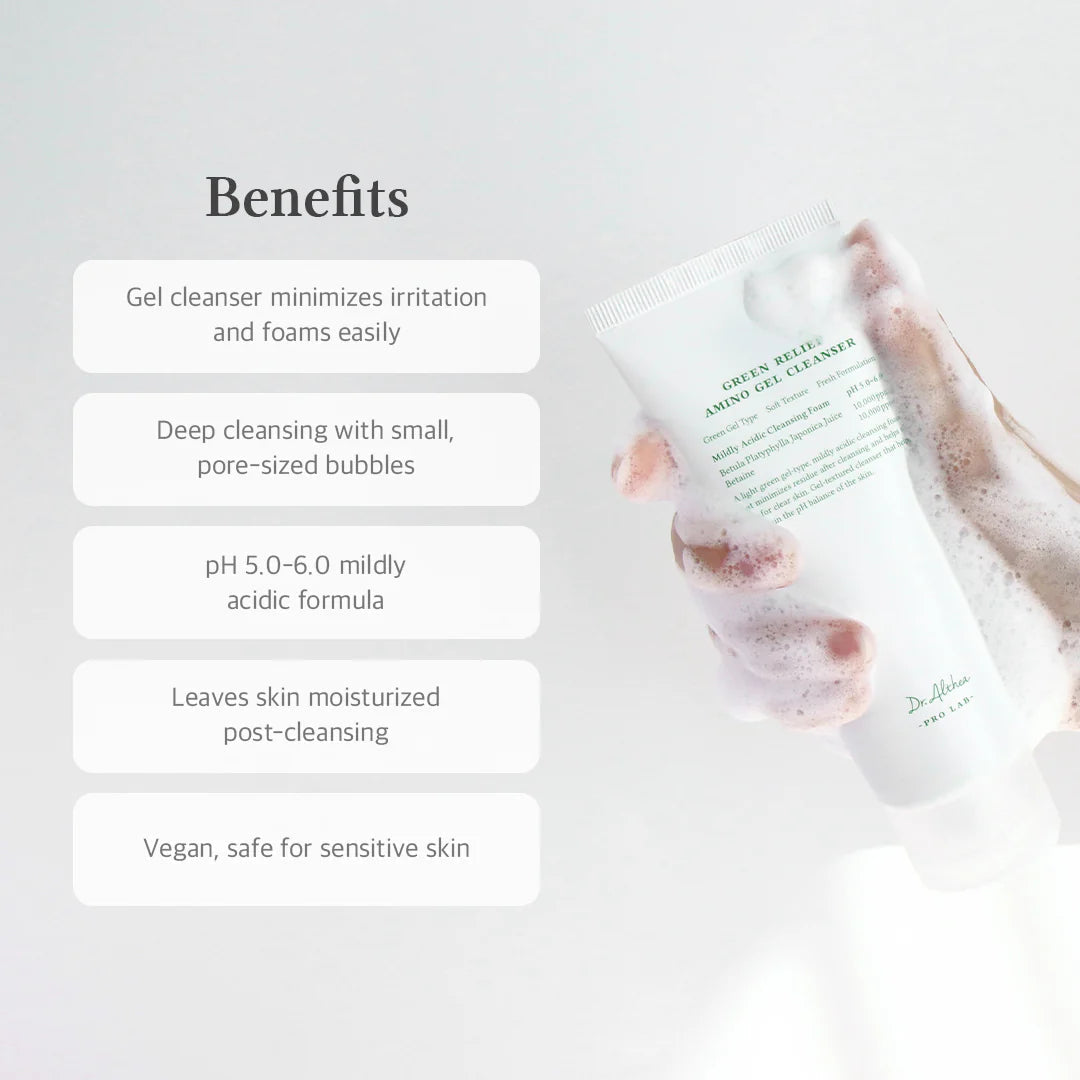 Dr. Althea Green Relief Amino Gel Cleanser (100ml)