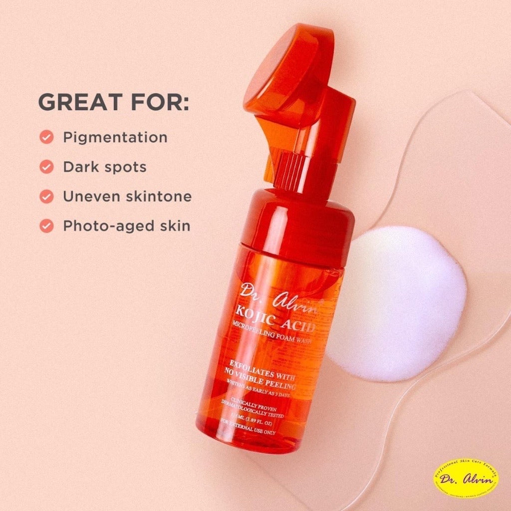 Dr. Alvin Gluta-Papaya Facial Foam Cleanser (115ml)