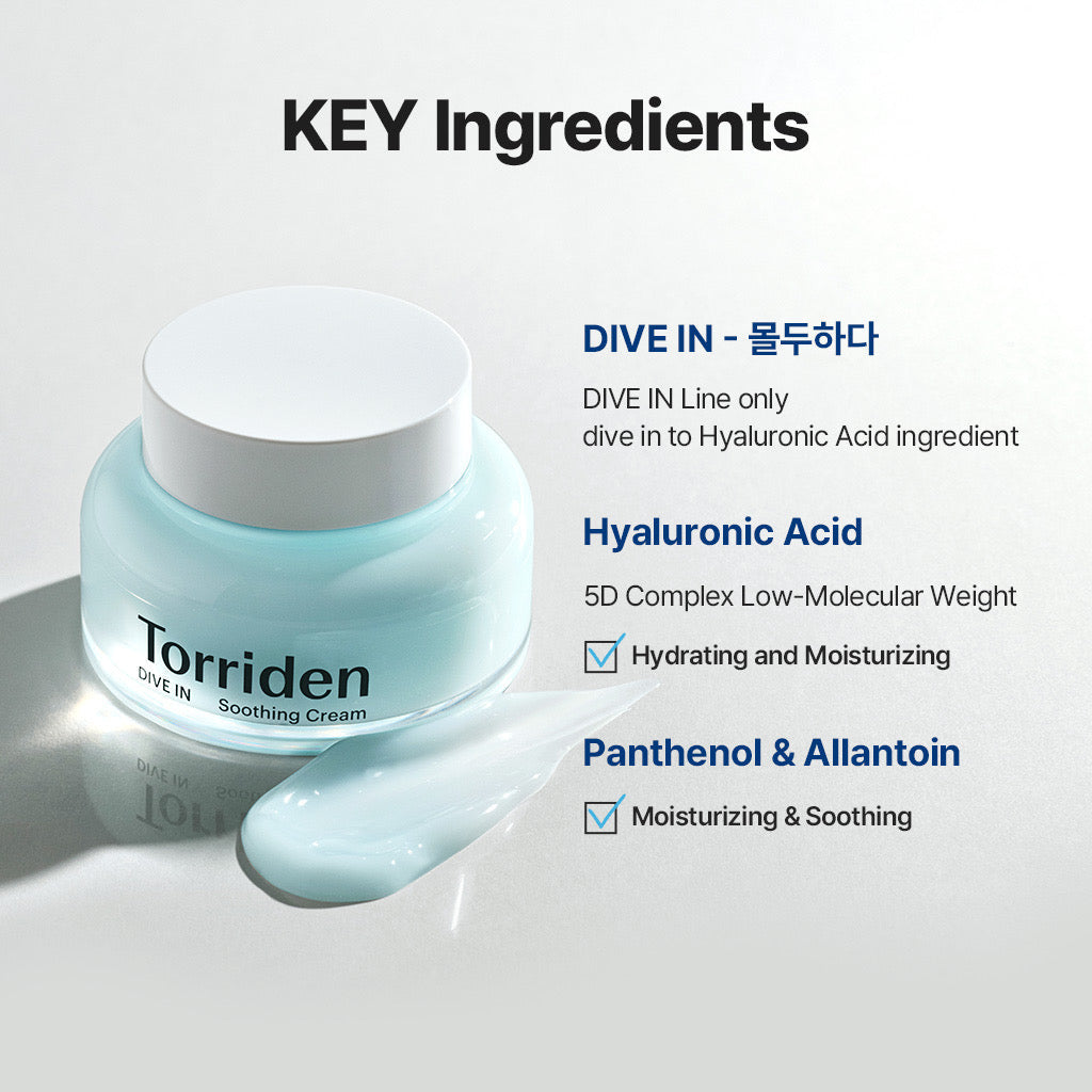 Torriden Dive In Soothing Cream (100ml)