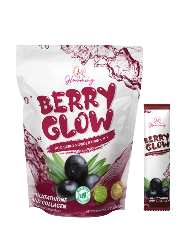 Glowming Shape Detox Premium Berry Glow Acai Berry Juice Drink