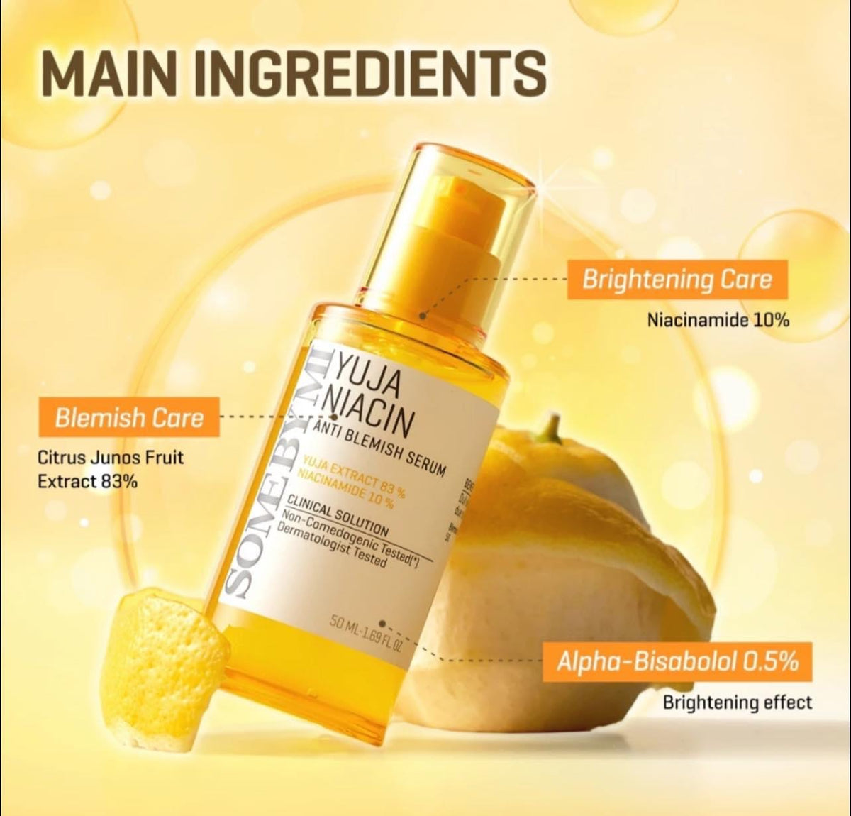 Some By Mi Yuja Niacin Anti Blemish Serum (50ml)