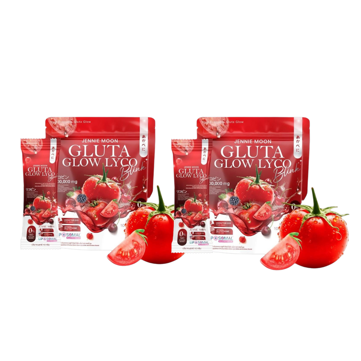 Jennie Moon Gluta Glow Lyco Blink (Bundle of 2)