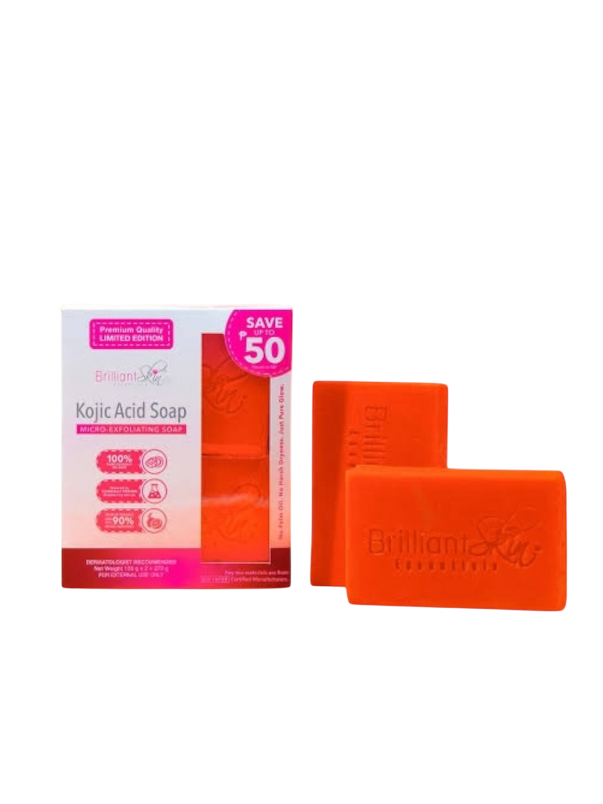 Brilliant Skin Kojic Acid Micro Exfoliating Soap