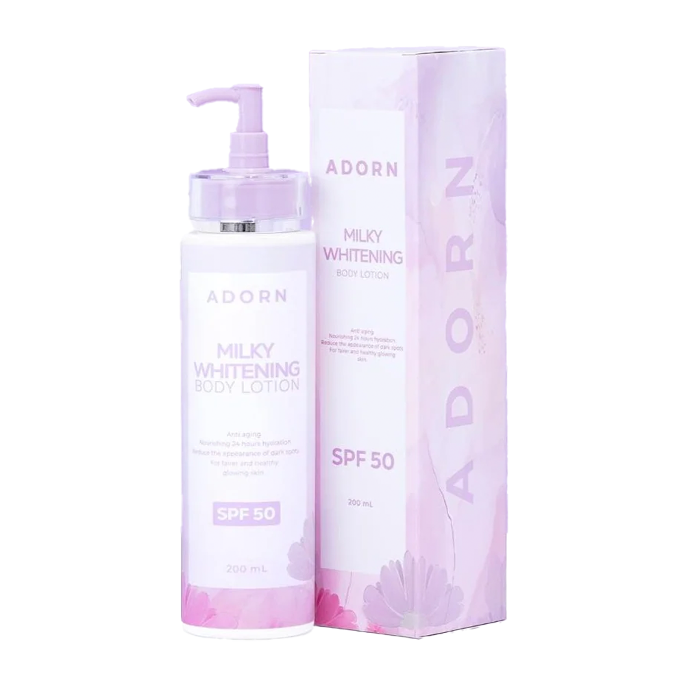 Adorn by Calmskin Milky Whitening Body Lotion (200ml)