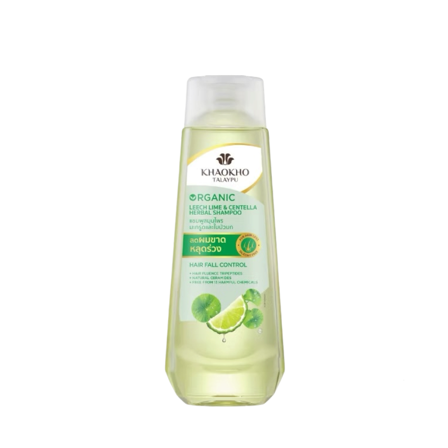 Khaokho Talaypu Leech Lime & Centella Herbal Shampoo (HairFall Control)