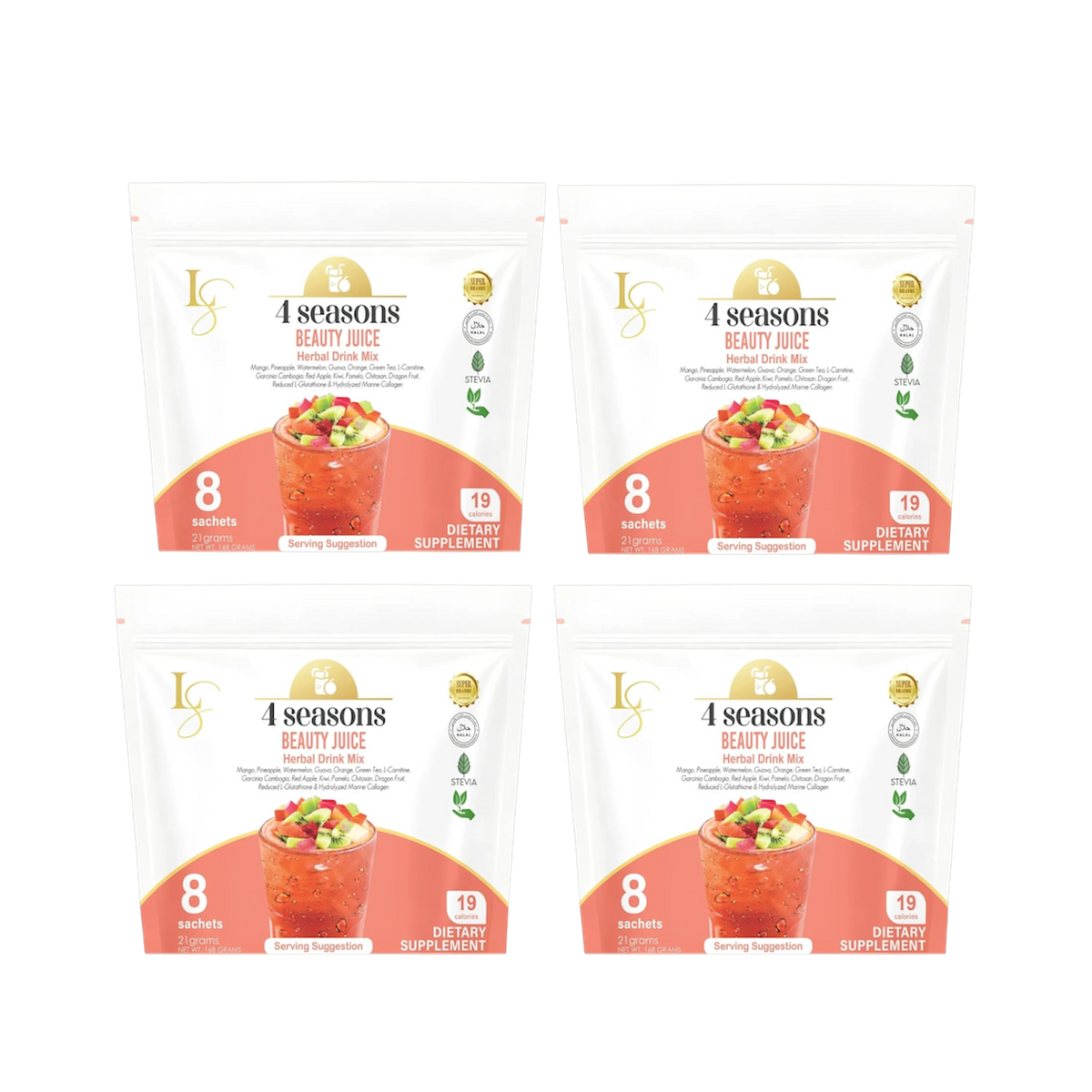 LS 4 Seasons Beauty Juice (Bundle of 4)