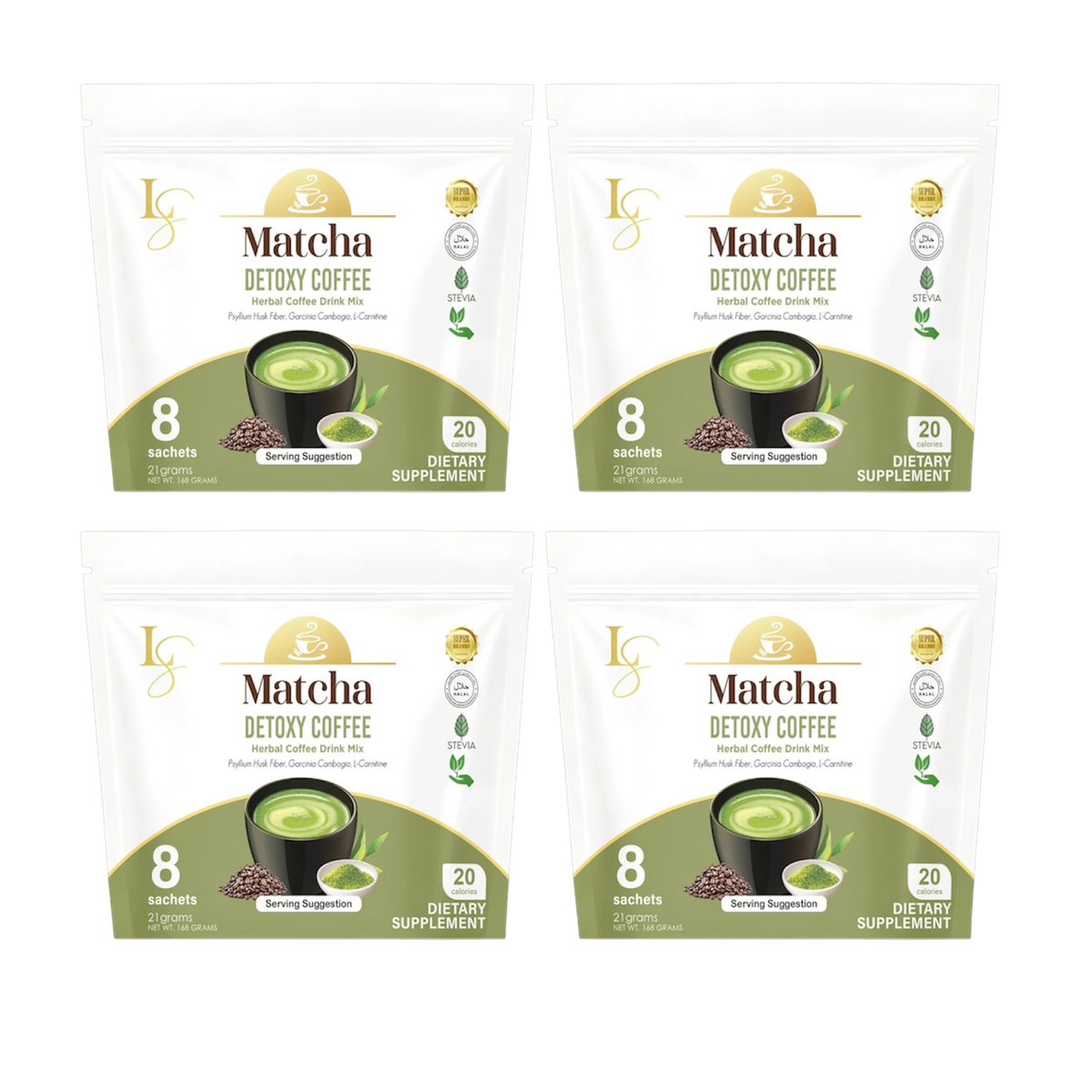 LS Matcha Detoxy Coffee (Bundle of 4)