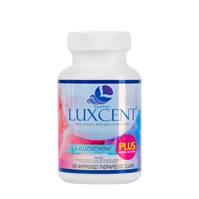 LUXCENT Luminous Caps L-Glutathione + Marine Collagen Capsule (60caps) (1800mg)