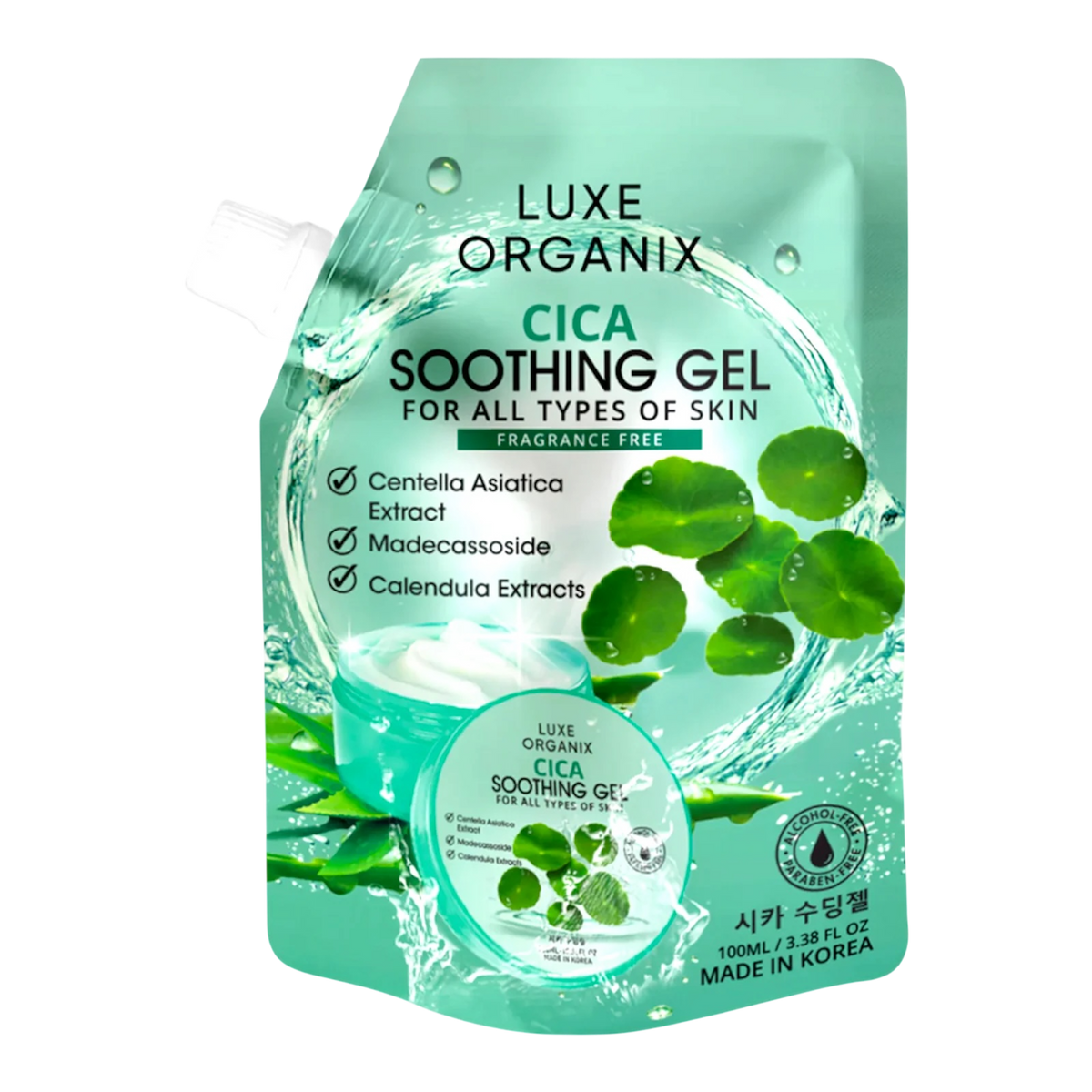 Luxe Organix Cica Soothing Gel (100ml)