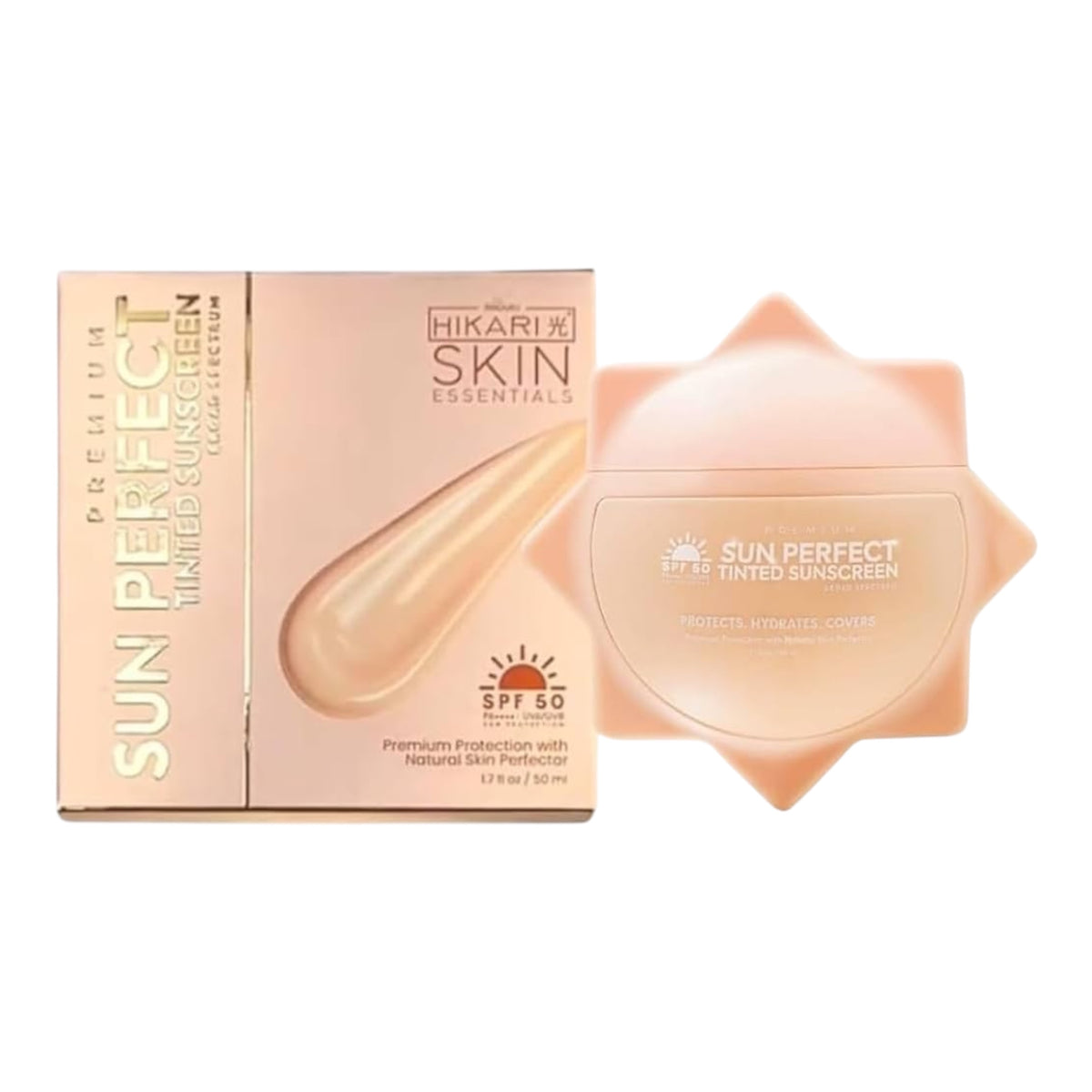 Beauty&U Hikari Sun Perfect Tinted Sunscreen (50ml)