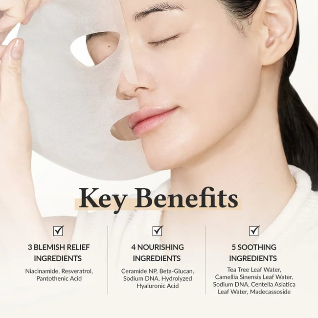 Dr. Althea 345 Relief Cream Mask (Pack of 4pcs)