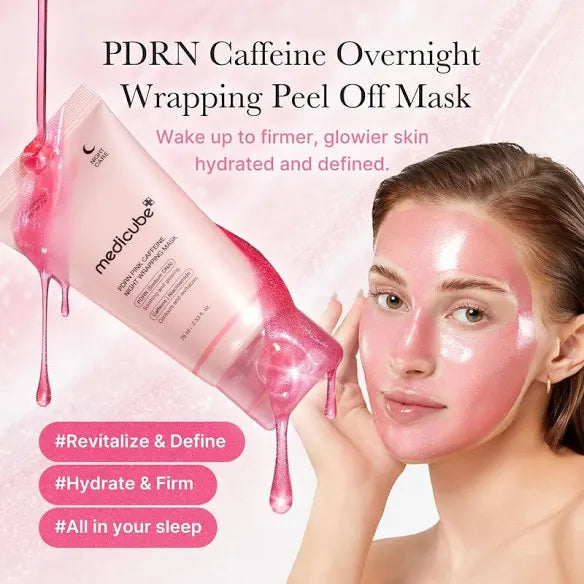 Medicube PDRN Pink Caffeine Night Wrapping Mask (75ml)