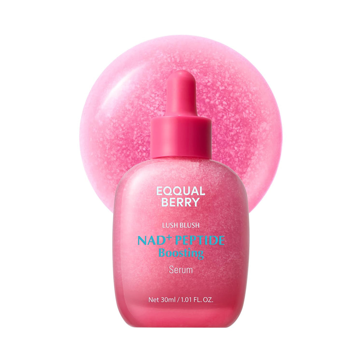EQQUALBERRY Lush Blush NAD+ Peptide Boosting Serum (30ml)