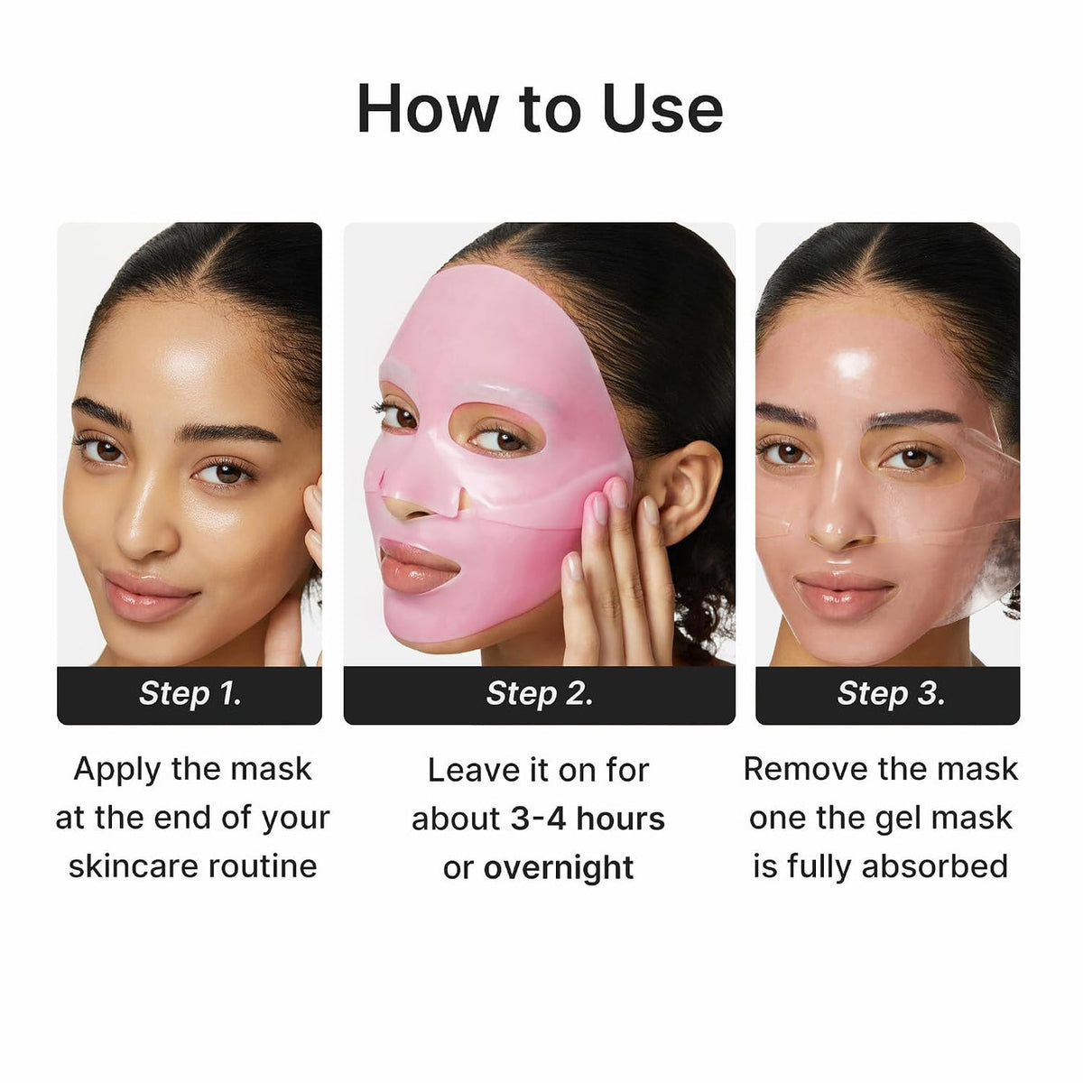 Medicube EGF NAD Firming Gel Mask (1pack/4 sheet masks)