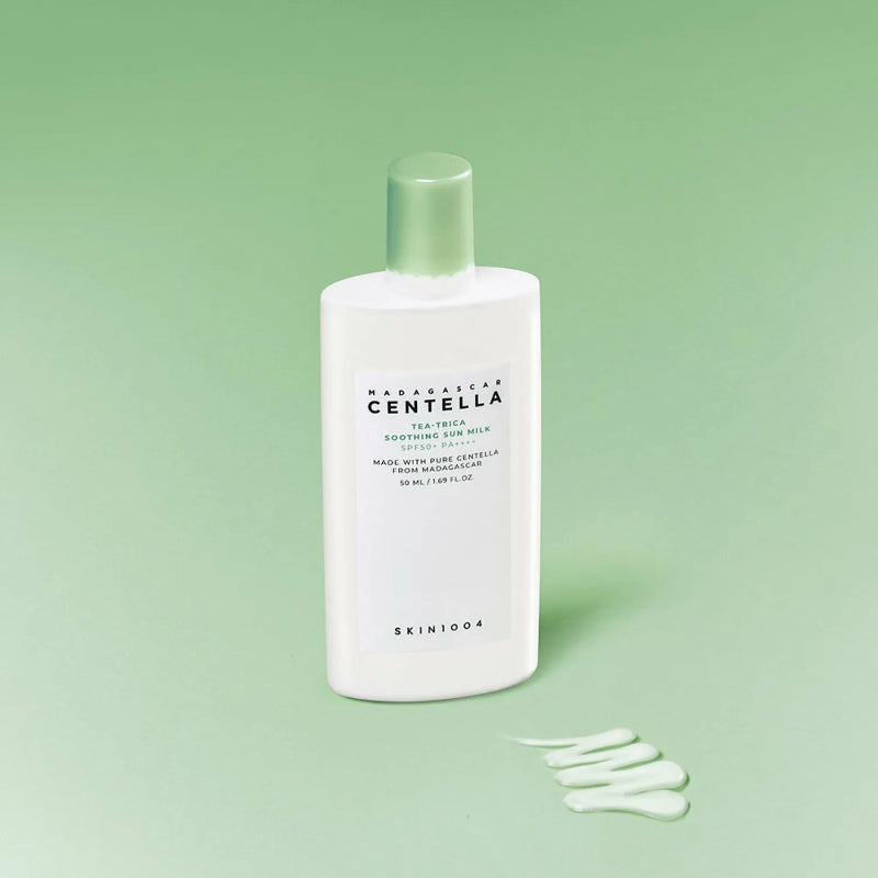 SKIN1004 Madagascar Centella Tea-Trica Soothing Sun Milk SPF50+PA++++ (50ml)